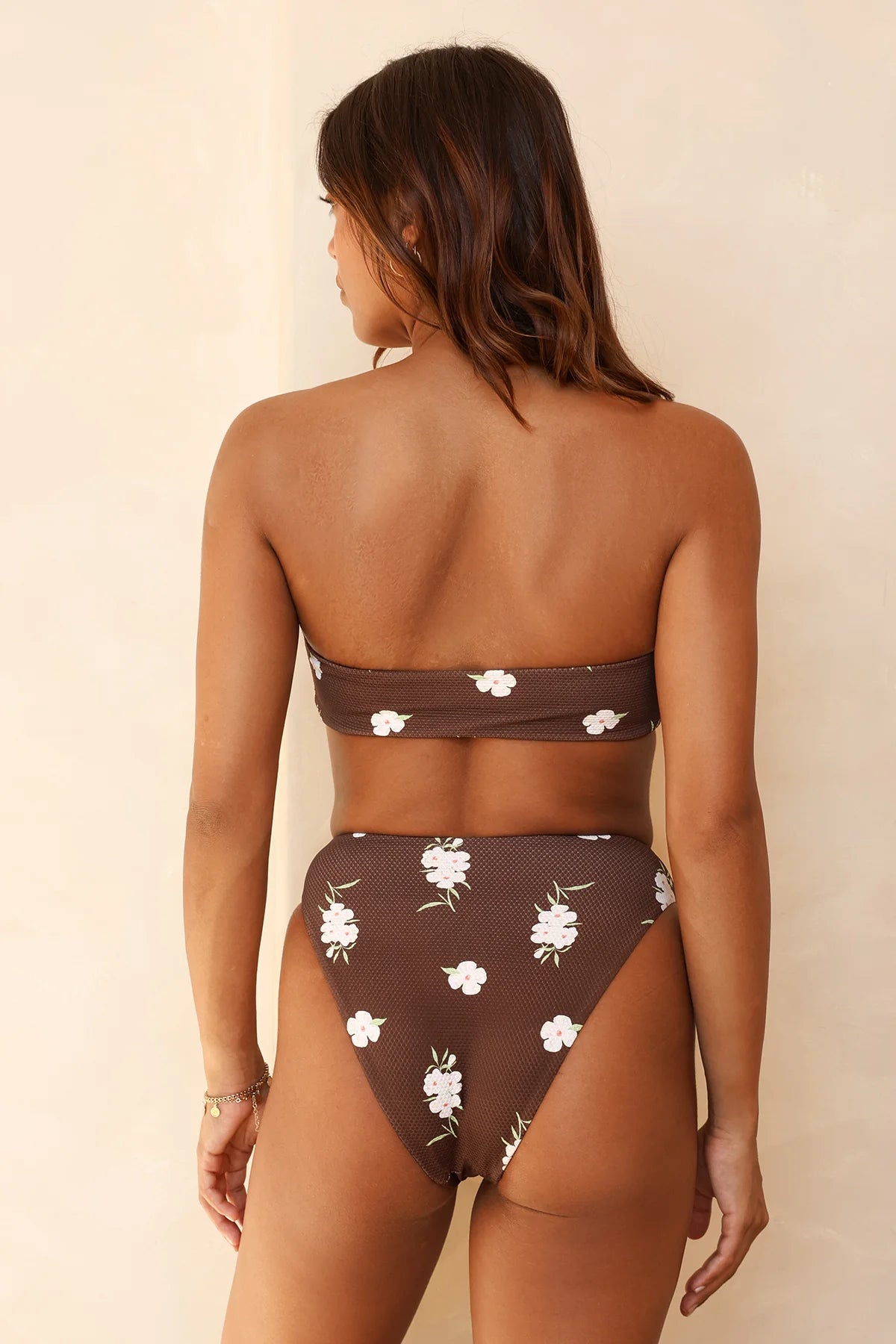Seashore High Waist Cheeky Bikini Bottom - Image 2