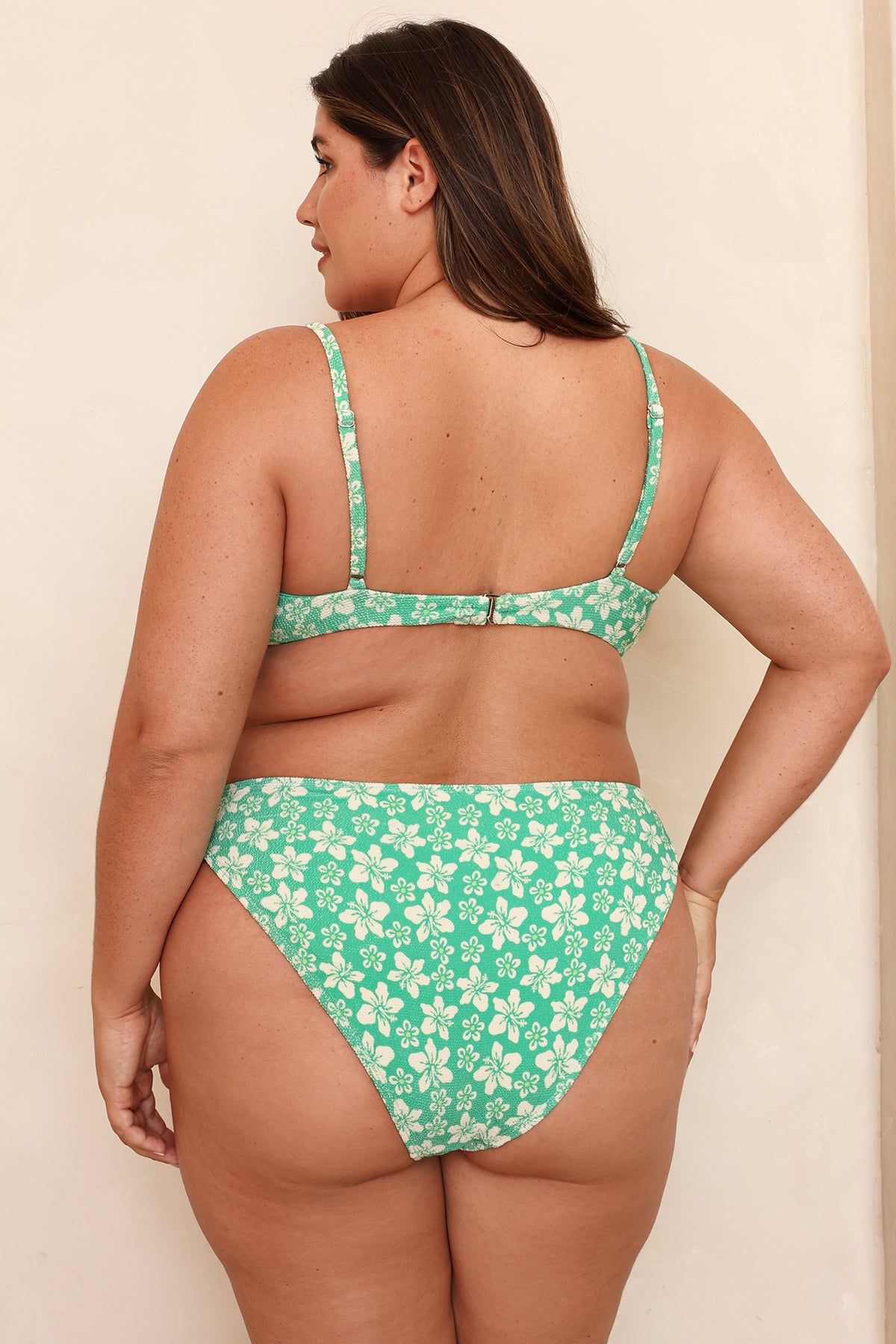 Seashore High Waist Cheeky Bikini Bottom - Image 8