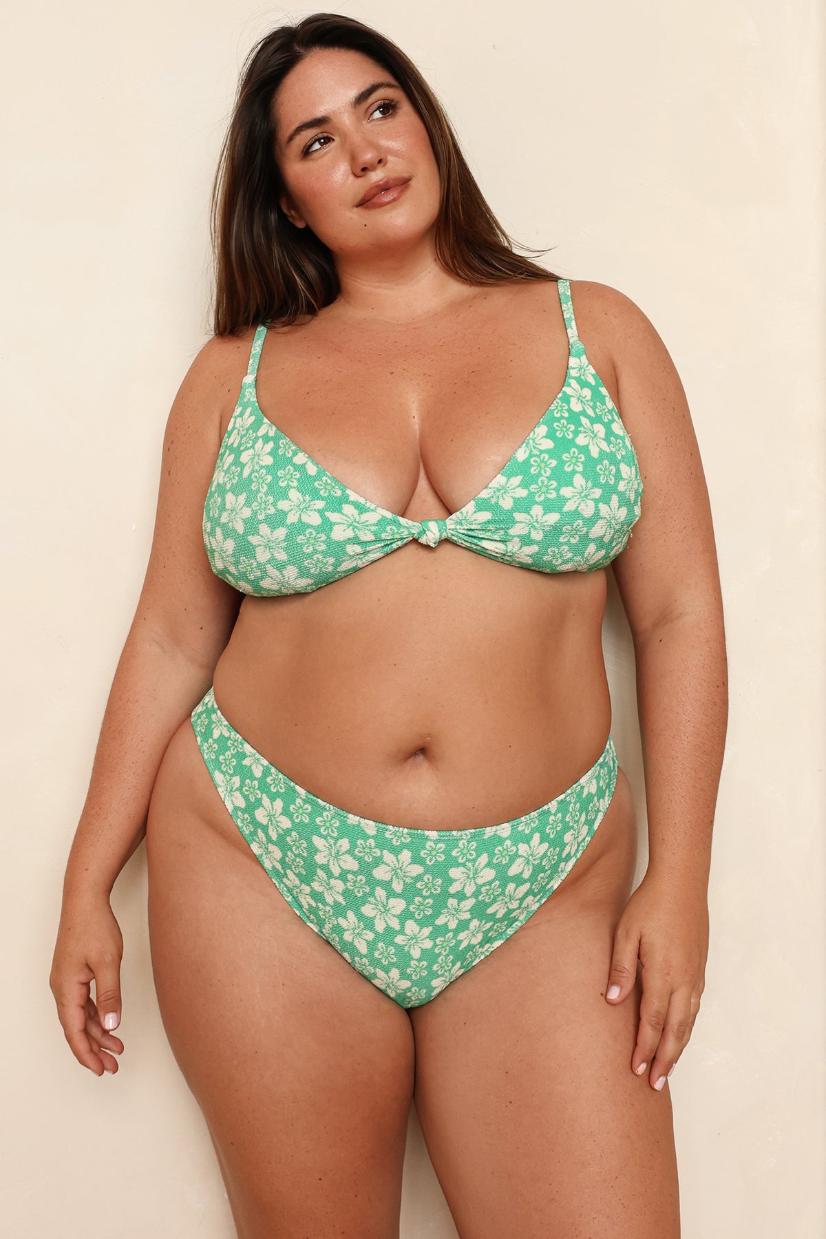 Seashore High Waist Cheeky Bikini Bottom - Image 9