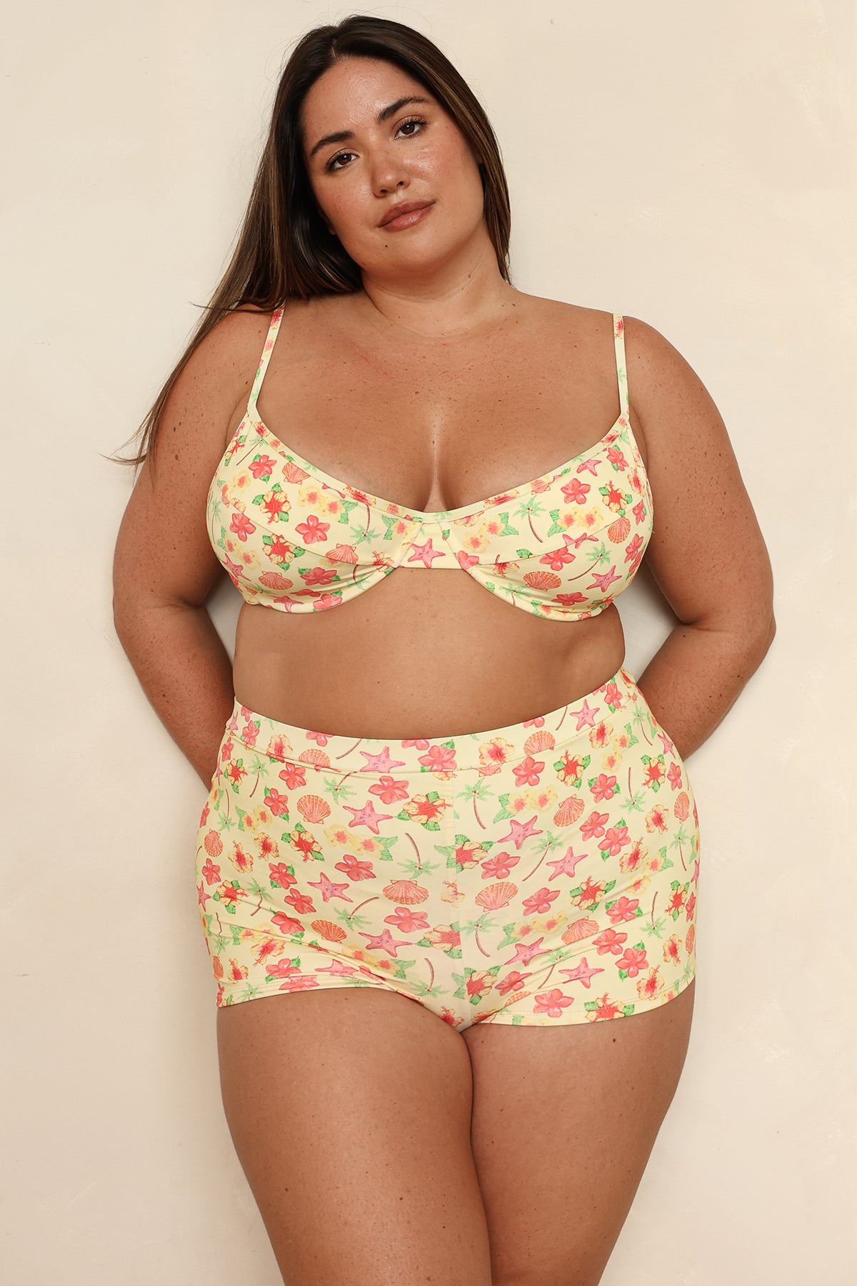 Farrah Elastic Waist Booty Short - Image 6