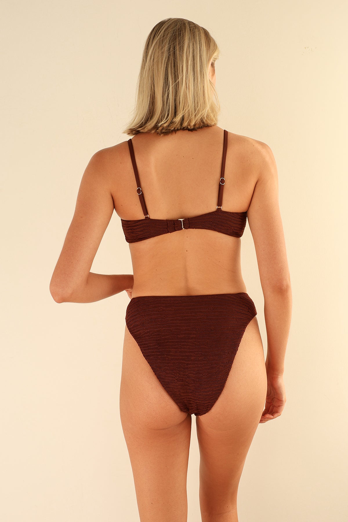 Zen Knotted Triangle Bikini Top - Image 4