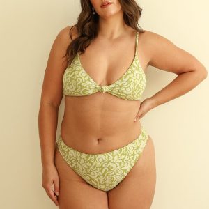 Twin Fin Matcha Triangle Cheeky Set