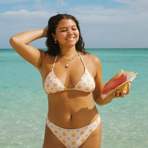 Nocturnal Cheeky Bikini Bottom